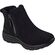 Skechers Korte Laars 168188 BBK Easy Going Urban Zip Zwart - 199703690776