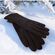 Adventure Heren Handschoenen Warm Natuurlijk Gevoerd Black Suede - 8785342099432
