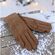 Adventure Heren Handschoenen Warm Natuurlijk Gevoerd Bruin - 8785342099494