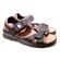 Mephisto Shark Fit Sandalen Zwart Bruin - 