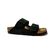 Birkenstock Slipper Arizona BS 951323 Zwart Suède Zacht Voetbed Smal - 4040714343129