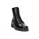 Durea Veterboot 9727 805 Zwart Wijdte H - 8720192529661