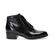 Durea Korte Veterlaars 9738 915 9356 Zwart Lak Wijdte H - 8720192653410