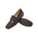 Sioux Instapper Cortizia-723-H 66973 Blauw Reptielprint Suède - 4054765852103