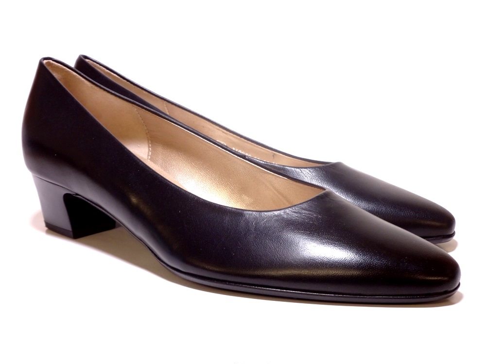 Gabor Gabor pump in zwart glad leer 5 cm hak online kopen.