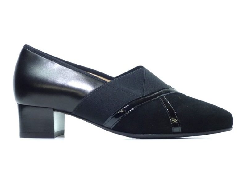 Hassia Dames Pumps Zwart sue v pump h pump th | Van den Assem