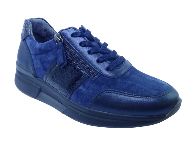 Gabor Rollingsoft Sneaker 56.928.46 Blauw - Van Driel Schoenen