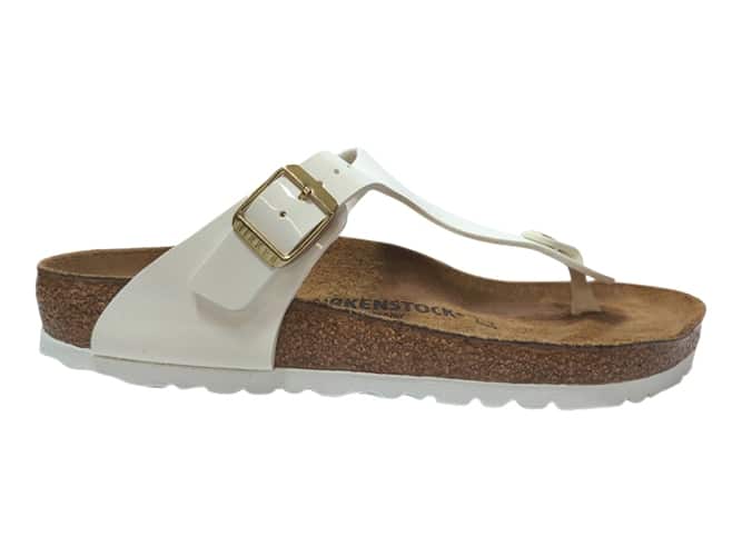 Birkenstock Wit wit snake print online kopen.