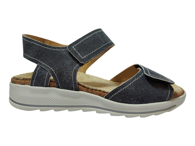 Durea Sandalen 7398 H Jeans Blauw - Van Driel Schoenen