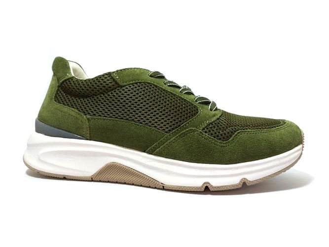 Gabor Rollingsoft Sneaker 66.896.40 Groen - Van Driel Schoenen