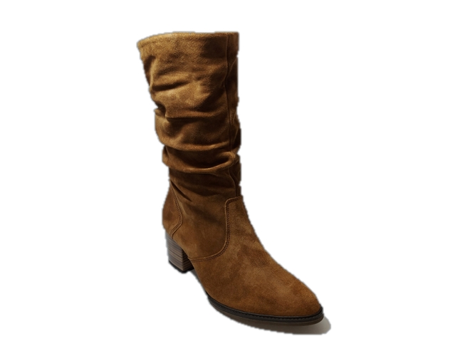 Gabor Laars 72.894.33 Camel Cognac Suède - Van Driel Schoenen