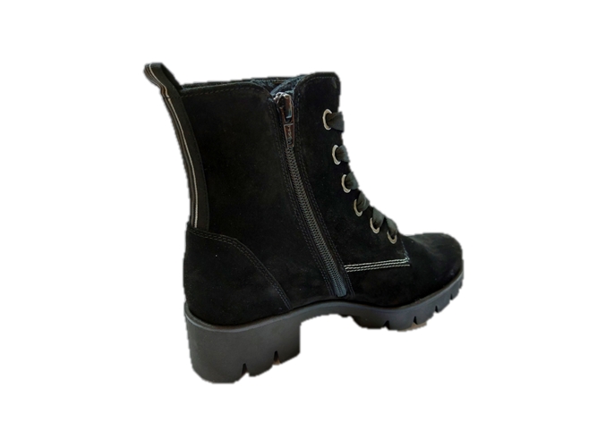 Gabor Comfort H-leest Zwarte Veterboot (72.724.57) - Schoenen Caramel  (Sint-Job-in-'t-Goor)