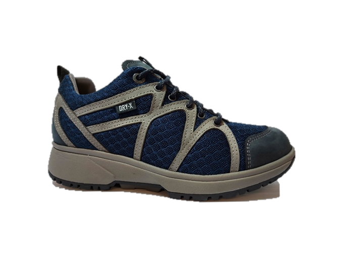 Xsensible Stretchwalker Sneaker Stockholm 40202 5 220 H Blauw - Van Driel  Schoenen